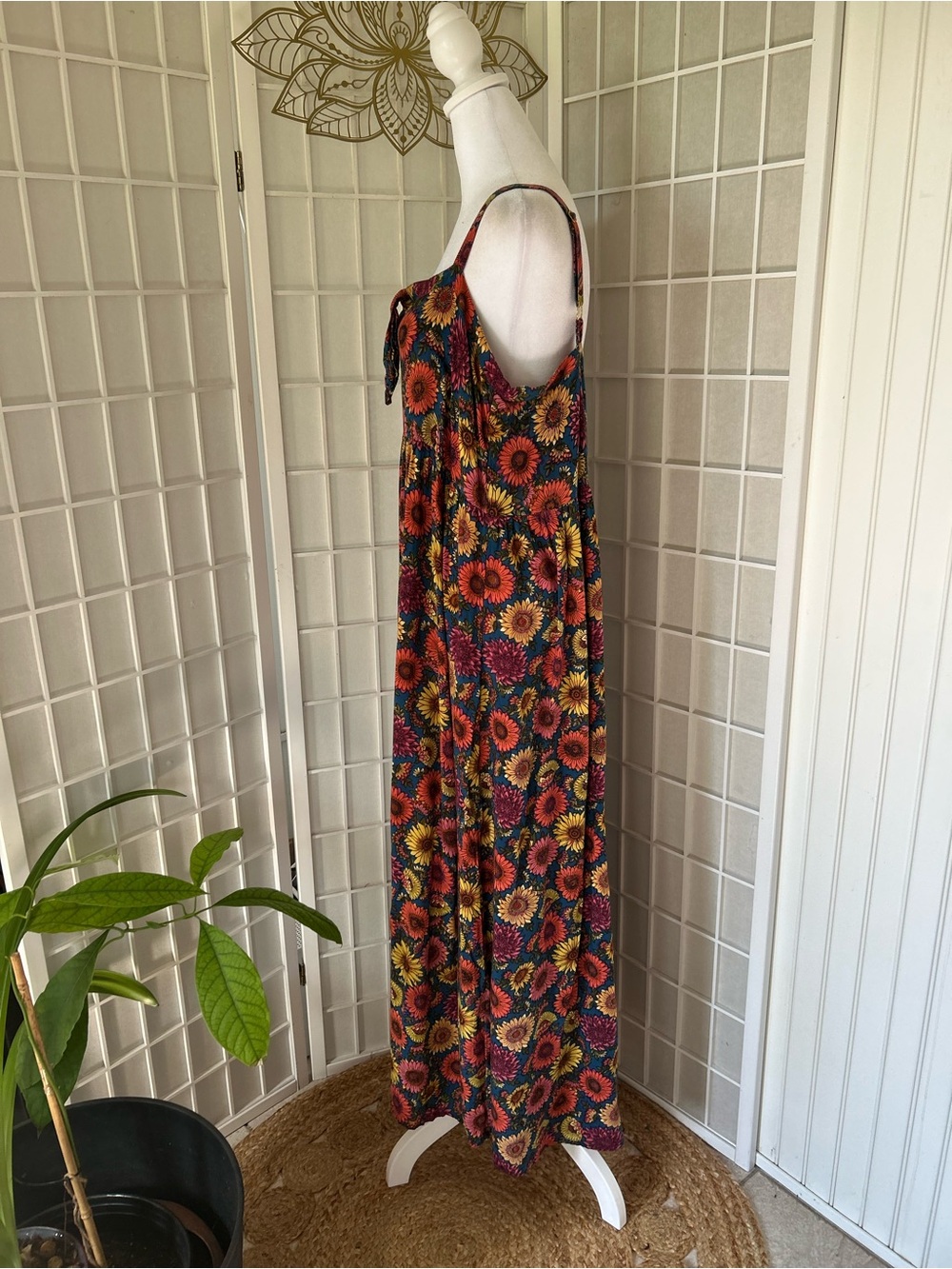 Natural Life Sunflower Floral Maxi Dress – Size XL 🌻 - Picture 4 of 7